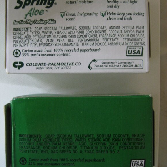 Vintage Irish Spring Original Scent Soap 5 oz 1 bar & Aloe in Box Made In USA - Picture 2 of 9